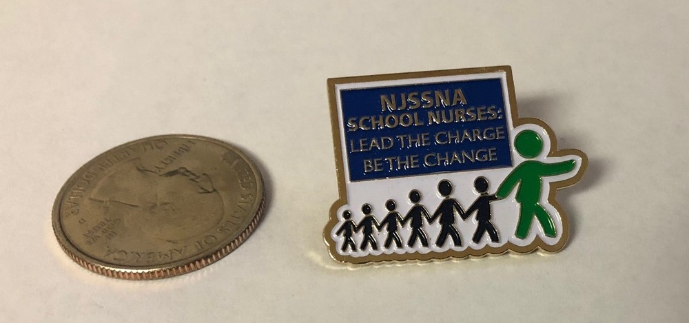 NJSSNA New Jersey State School Nurses Association Pin