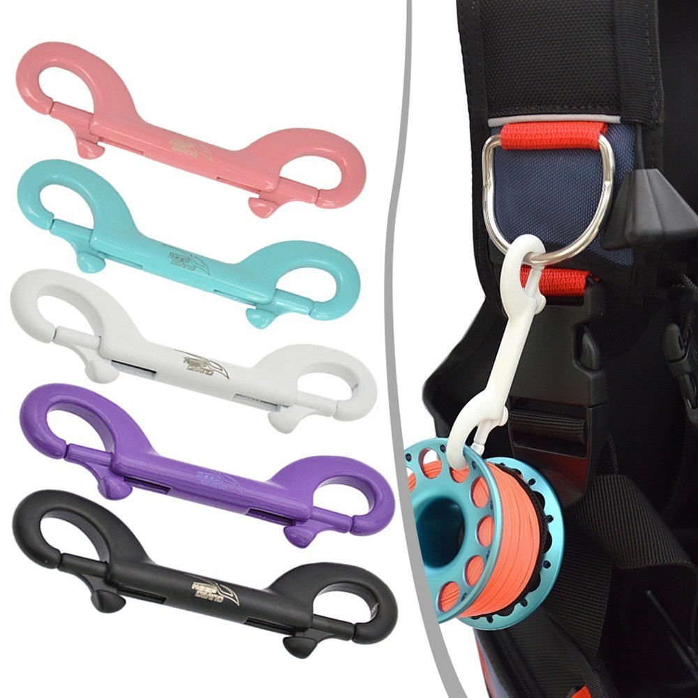 Robust Construction 90mm Dive Gear with Double Ended Clip Hook Feature
