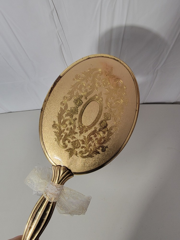 Vintage Handheld Vanity Mirror