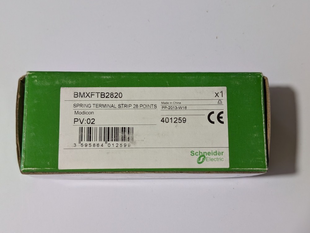 Schneider Electric BMXFTB2820 Spring Terminal Strip 28 Points Modicon
