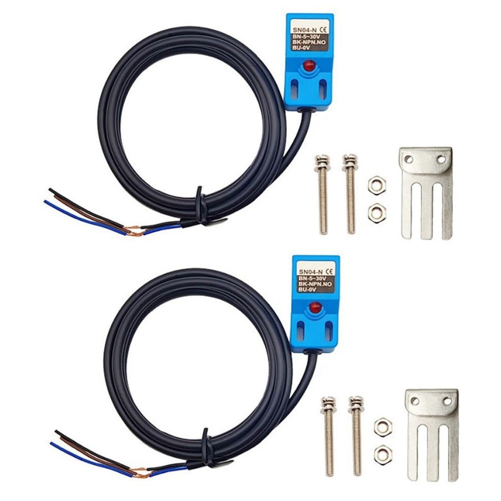 SN04N NPN NO Inductive Proximity Sensor Switches 2 Sets for Multiple Industries
