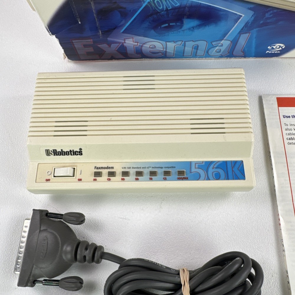 U.S. ROBOTICS 56K FAXMODEM USR5686D