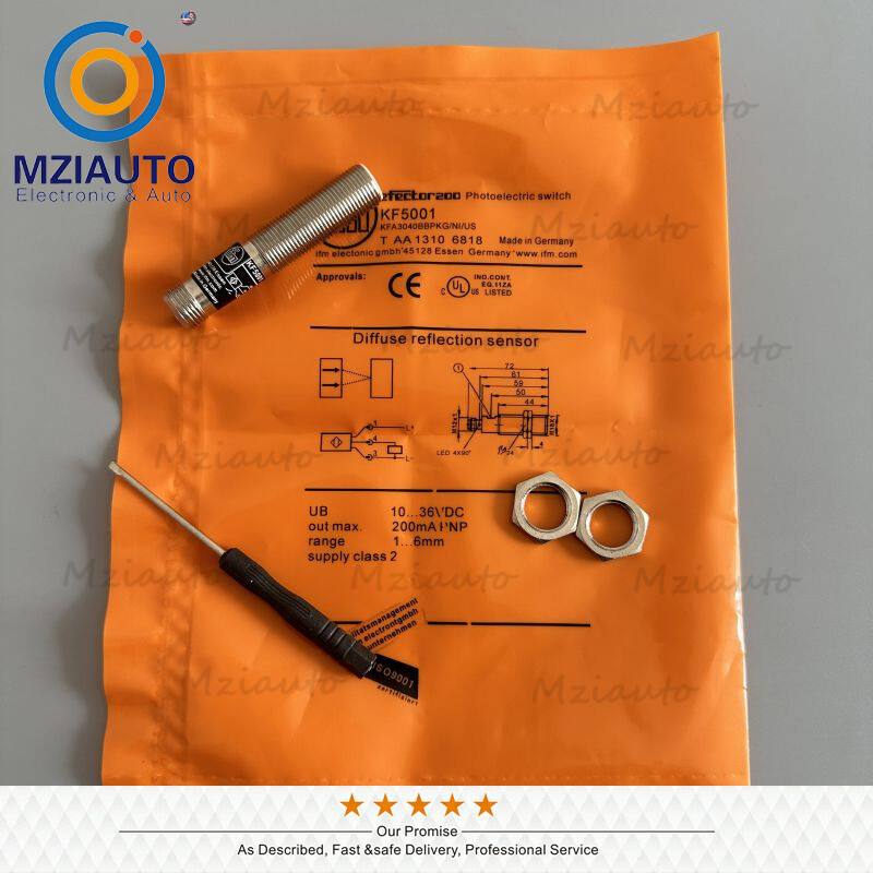 For IFM KF5001 Capacitive Proximity Switch Sensor 200mA 10-36VDC PNP