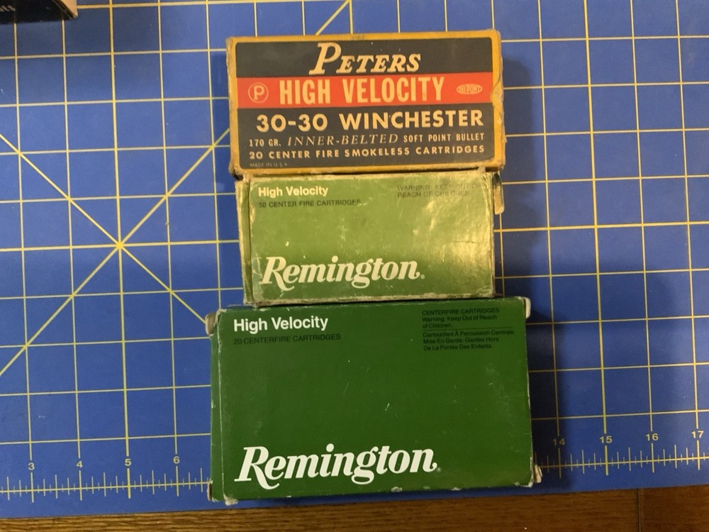 Cartridge Boxes- Vintage - 21 Boxes