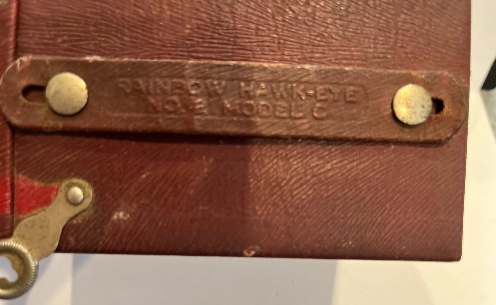 Rainbow Hawk-eye No.2 Model C. Brownie Camera