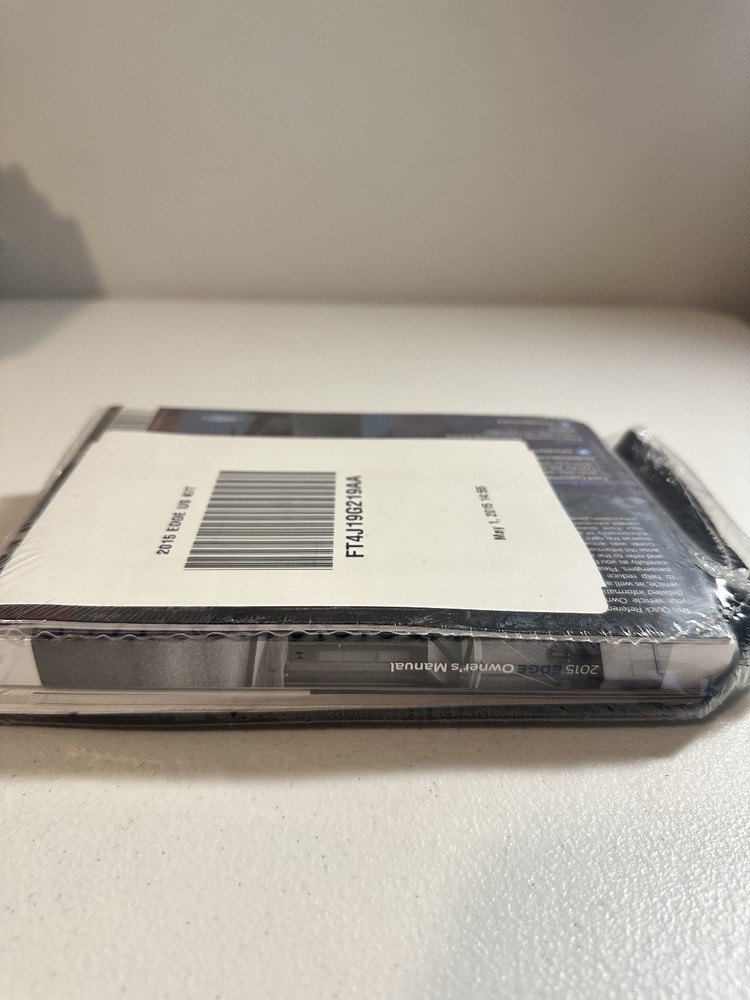 2015 Ford Edge Owner's Manual Set OEM