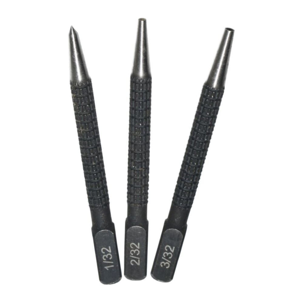 Professional Nail Punch Set with Multiple Sizes for Different Materials
