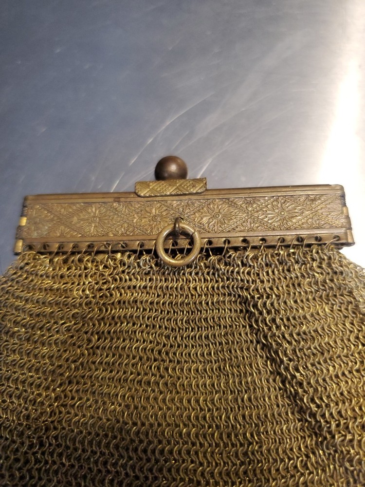 ANTIQUE MESH COIN PURSE