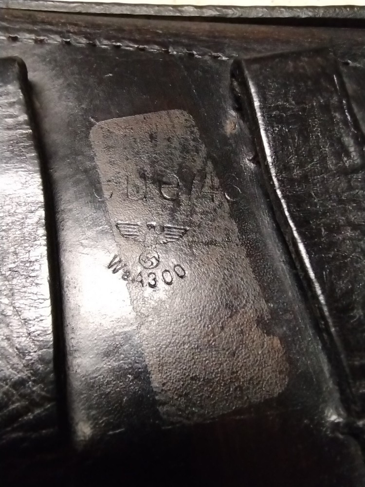 WWII German P-38 Leather Holster