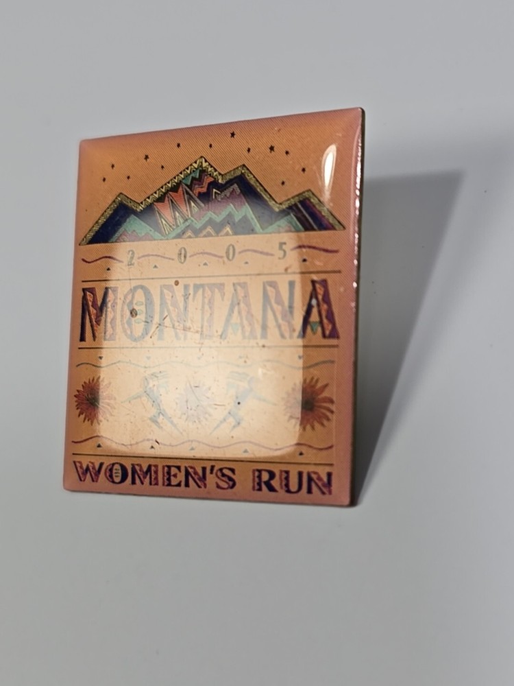 Montana Women's Run 2005 Lapel Pin