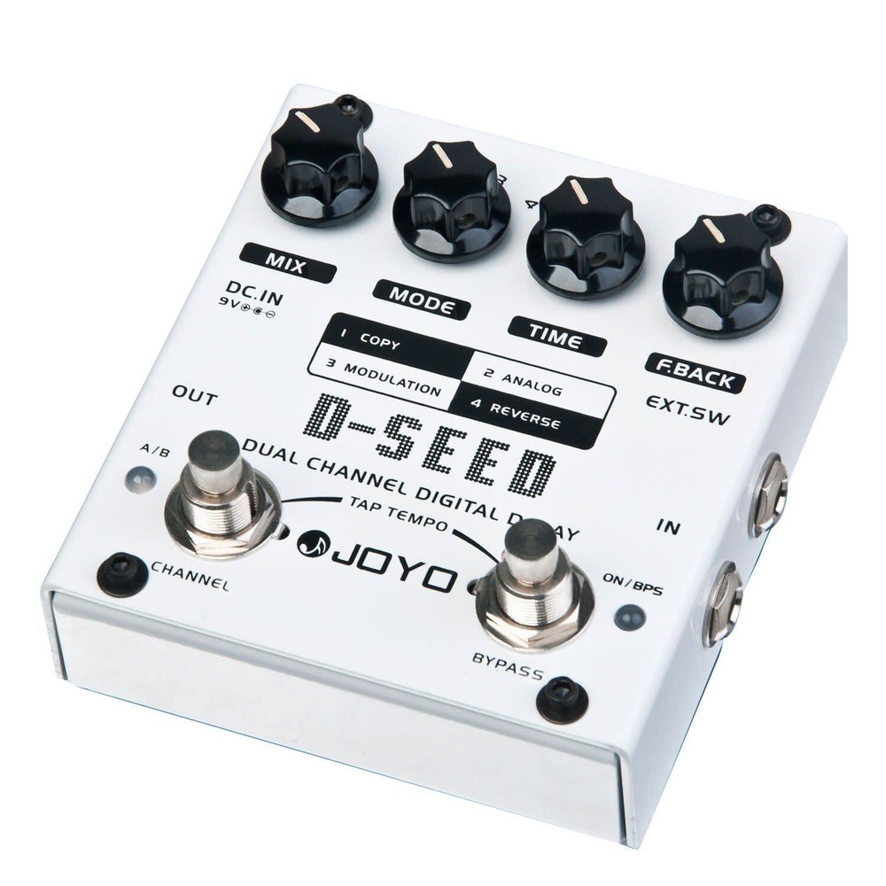 Joyo D-SEED Dual Channel Digital Delay Pedal