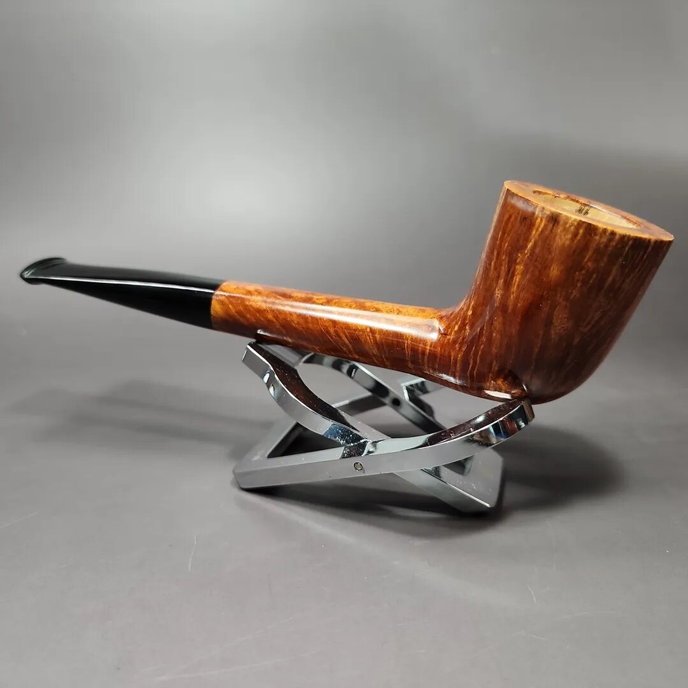 Dave Neeb Smooth Dublin Handmade Briar Pipe, New