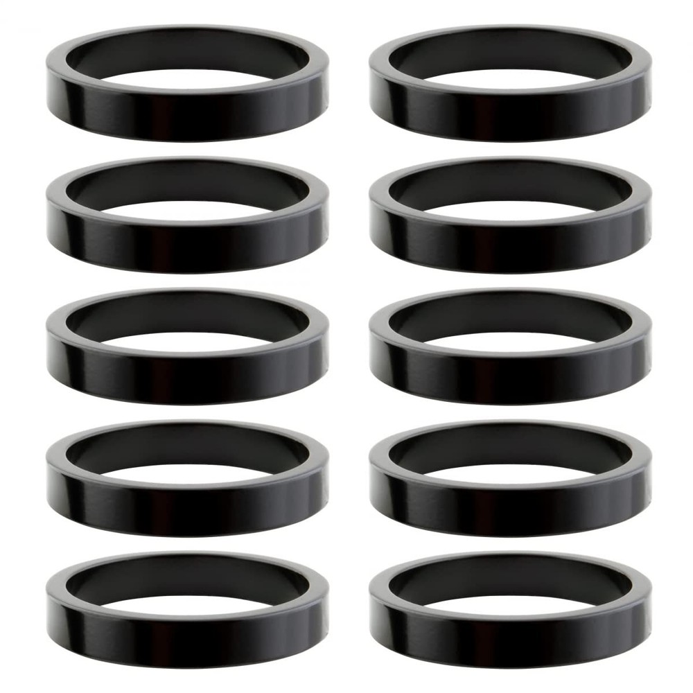 Headset Spacers, 5mm x 1", Black