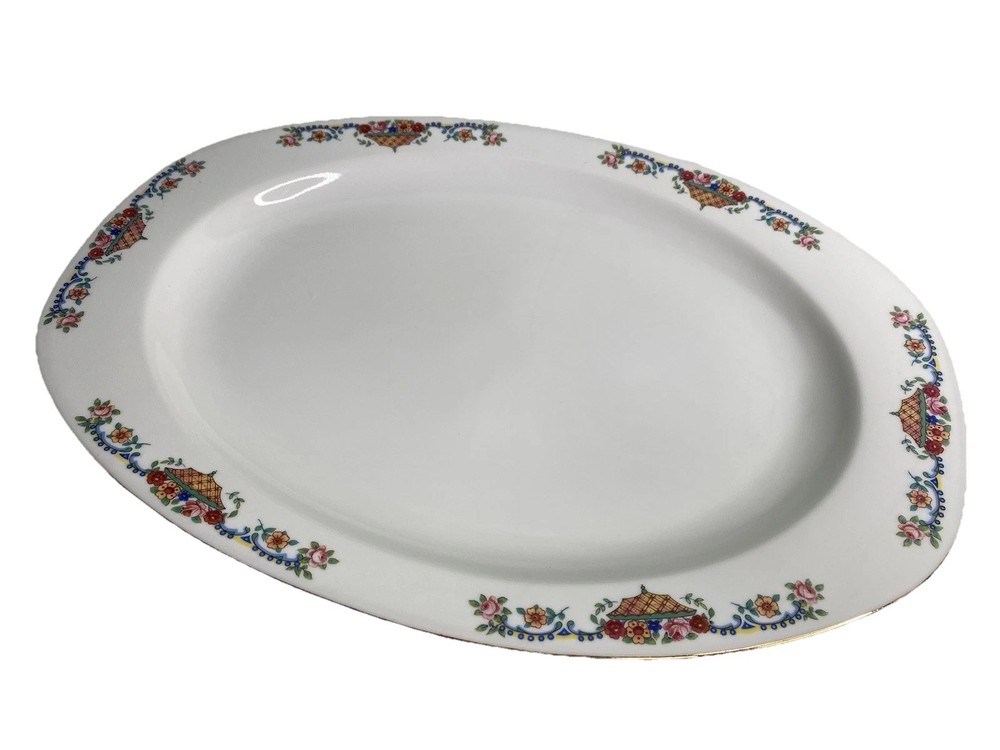 Thun Serving Platter 14” Czechoslovakia