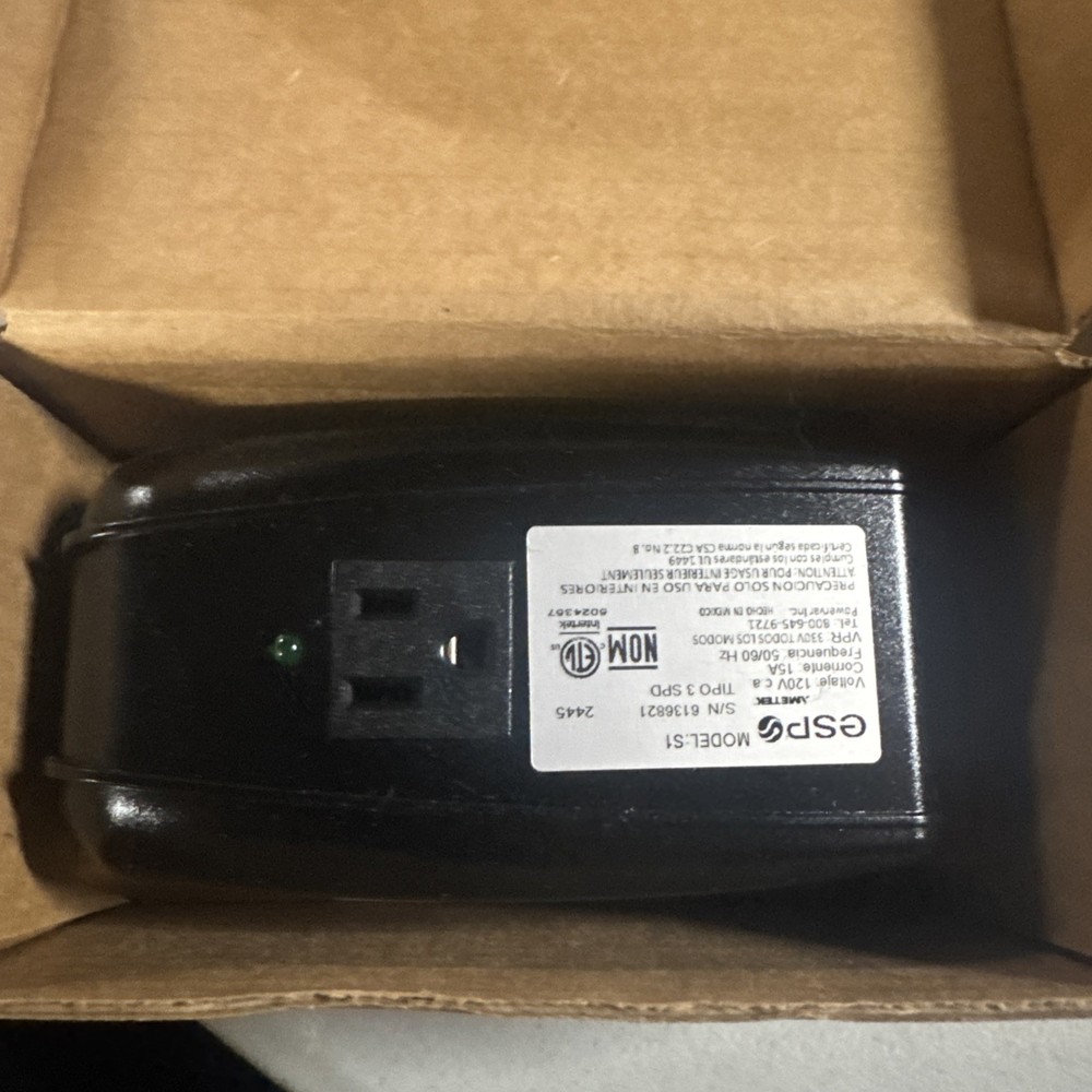 Ametek ESP Surgex S1 Surge Protector/Line Conditioner NEW