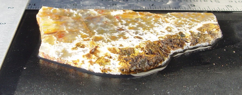 Graveyard Point Plume Agate Lapidary Slab T1026