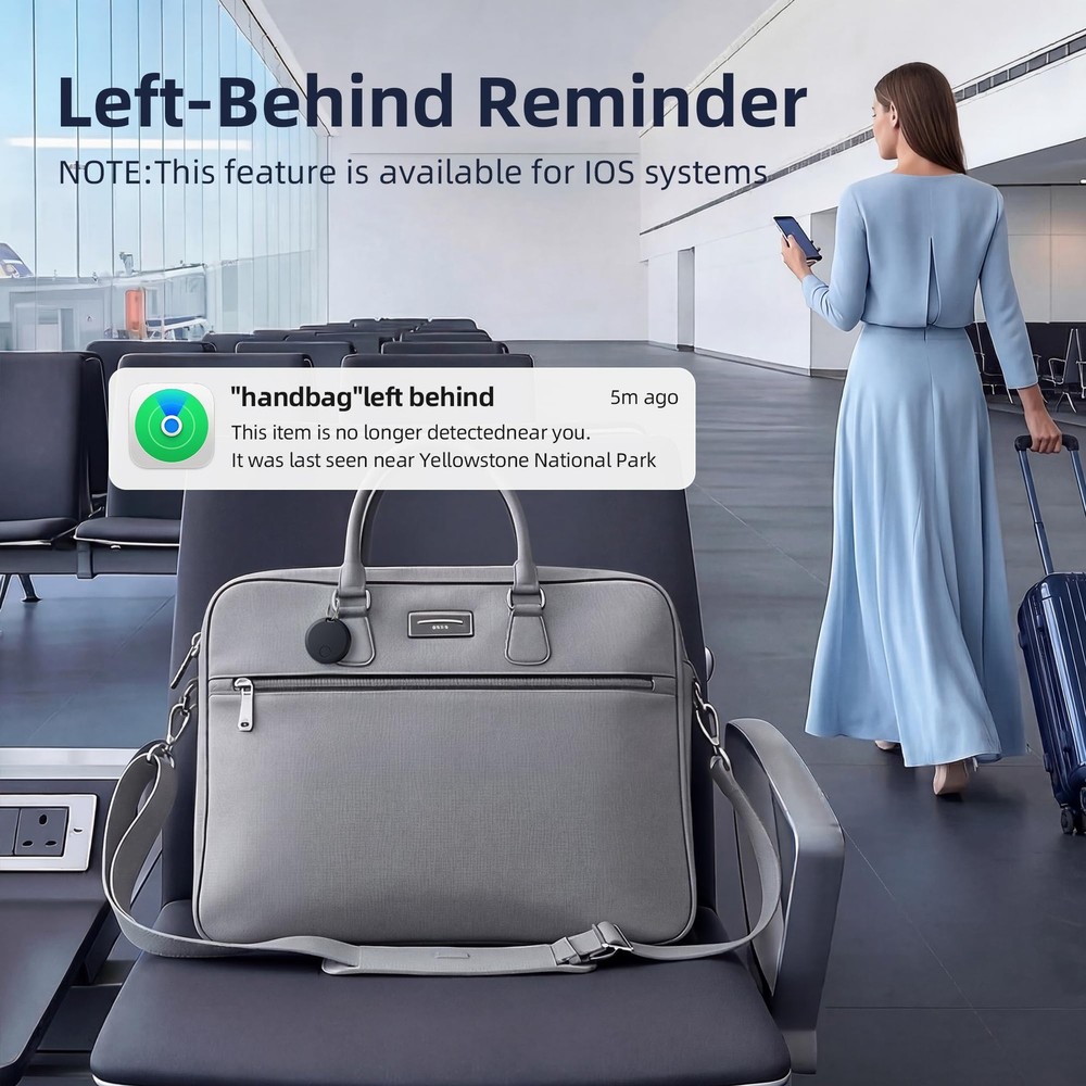 Air Tracker Tags-4 Pack Seektags [2026 Dual-System] for Apple & Android, 400 ...