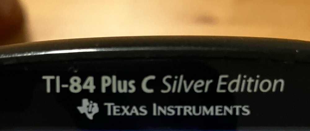 Texas Instruments TI84 Plus C Silver Edition Graphing Calculator Pink Pre-Owned