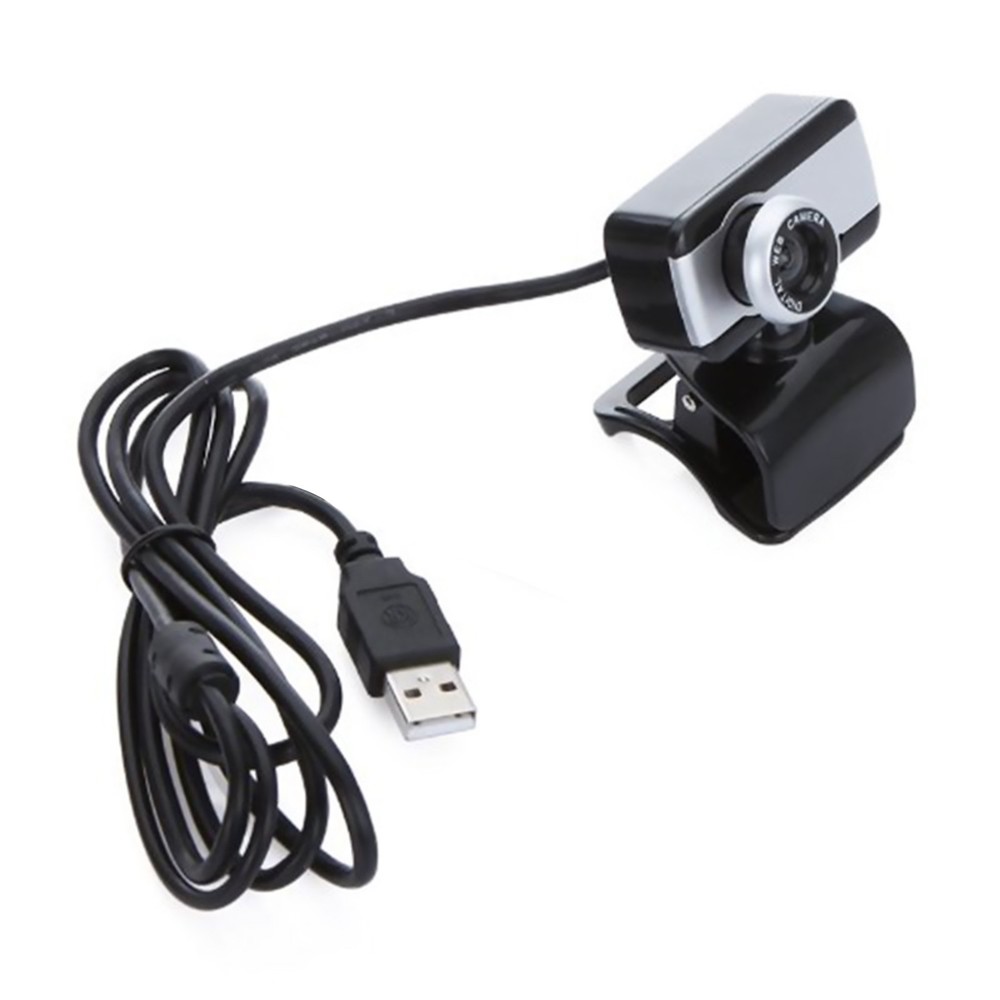 New 480P Resolution Webcam USB 2.0 Web Camera Built-in Microphone