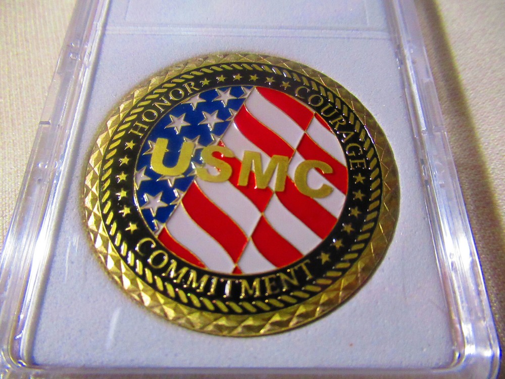 US MARINE CORPS VETERAN Challenge Coin