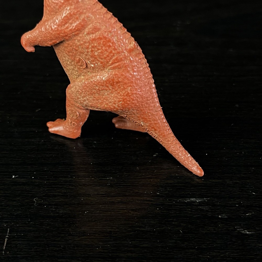 Vintage Nabisco Premium MPC Brown T Rex Plastic Dinosaur Figure