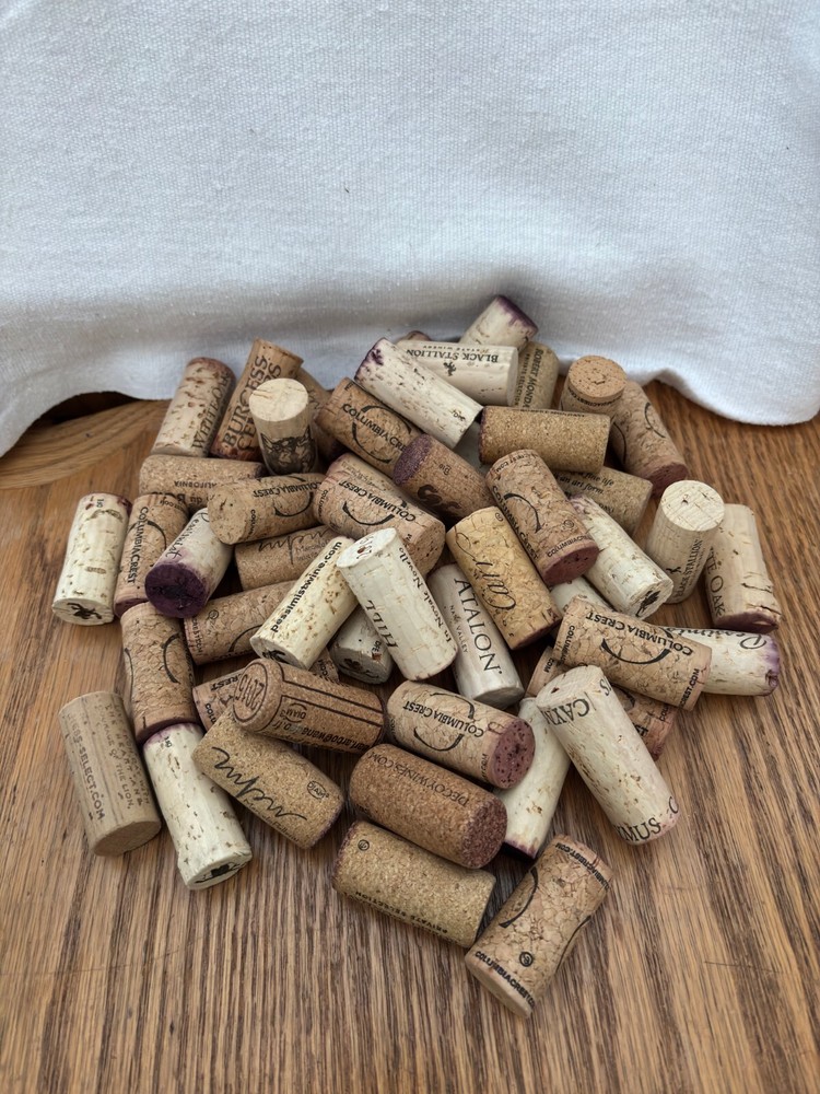 BAG OF WINE CORKS, 50 PER BAG