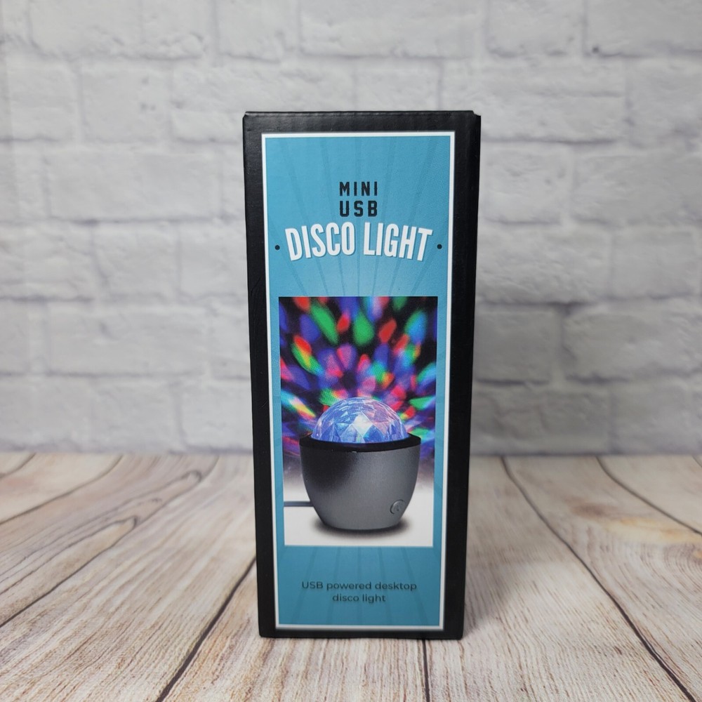 Happy Hour The Original Fun Workshop USB Mini Desktop Disco Light LED