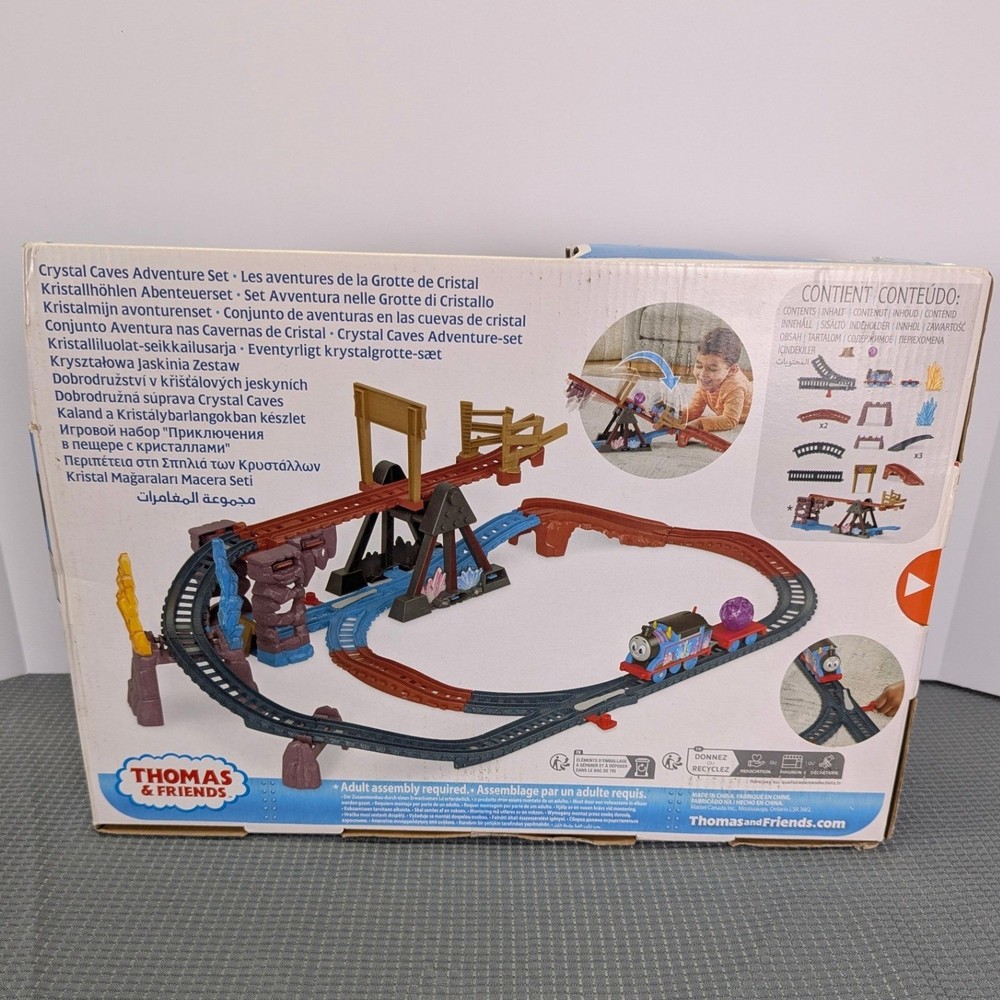 Thomas & Friends Crystal Caves Adventure Set Motorized Thomas Train Track Set