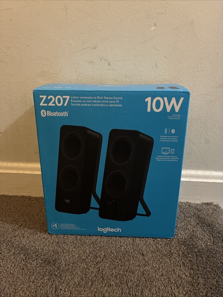 Wireless Stereo Bluetooth Computer Speakers Logitech Z207 2.0