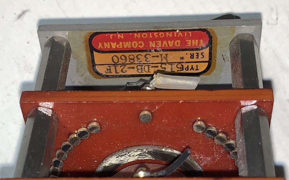 DAVEN ROTORY STEPPING SWITCH 5 DECK 20 STEPS