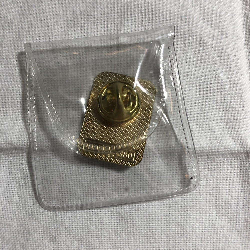 Bausch & Lomb Olympics Pinback Worldwide Sponsor 1994/1996 Rectangular Vintage