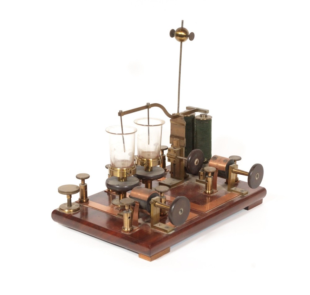 C. 1860 Foucault Switch * Early, Automatic Electrical Interrupter * Exceptional