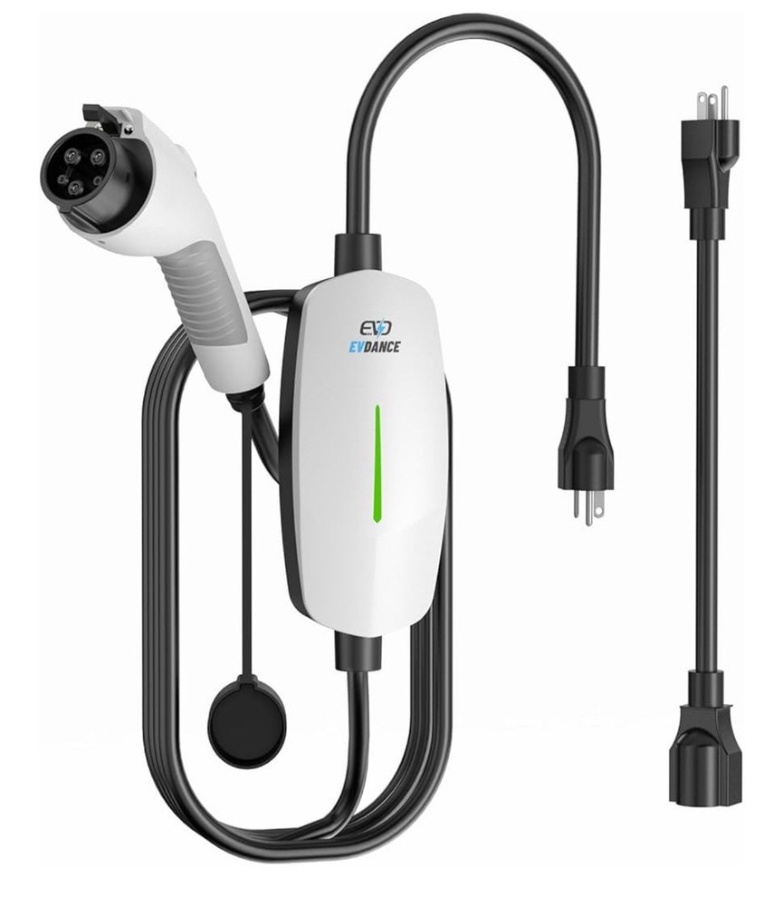 EVDANCE Portable Electric Car Charger Level 1/2