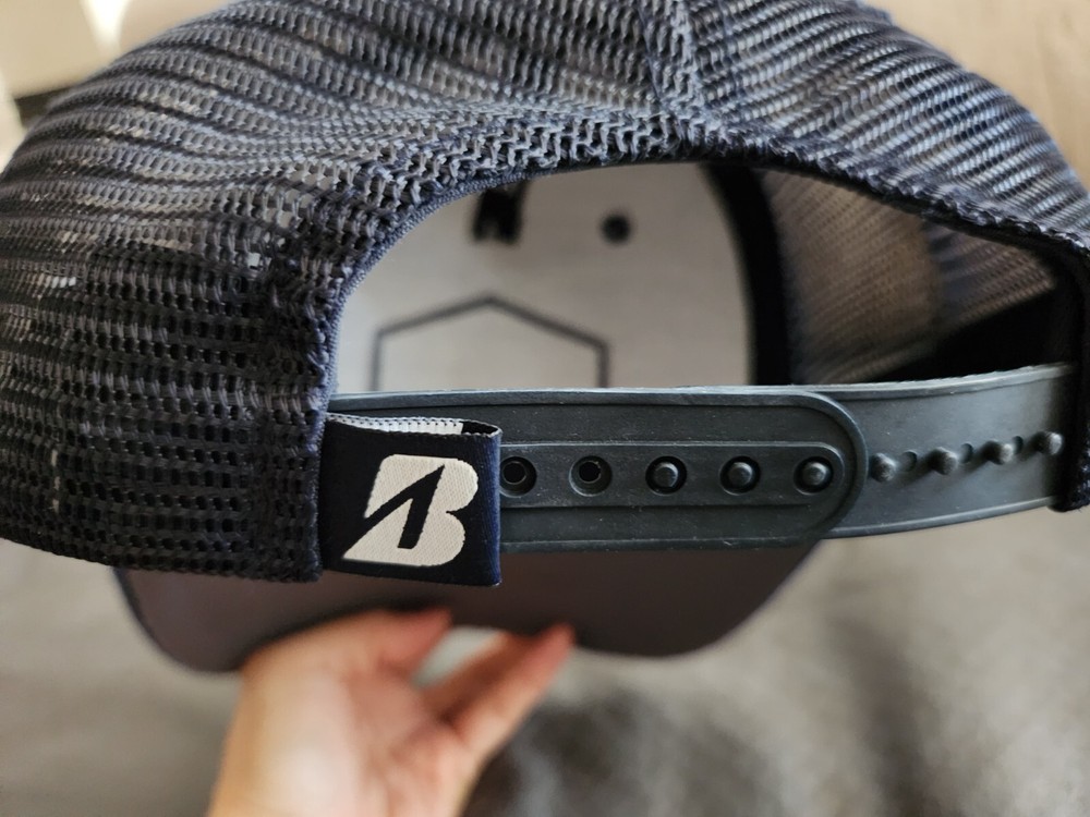 Bridgestone Golf EST 1935 Mesh Hat/Cap Navy Black Adjustable ⛳ ⛳⛳