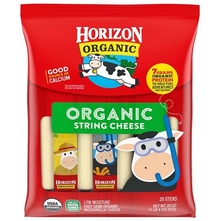 Horizon Organic Mozzarella Cheese Sticks, 20 pk./1oz.