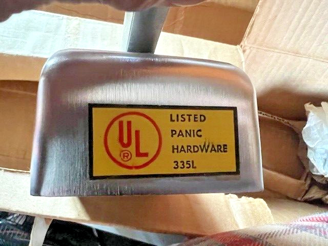 PRECISON PHI EXIT OLYMPIAN 125 X17 LHRB (HANDED) US32D RIM*