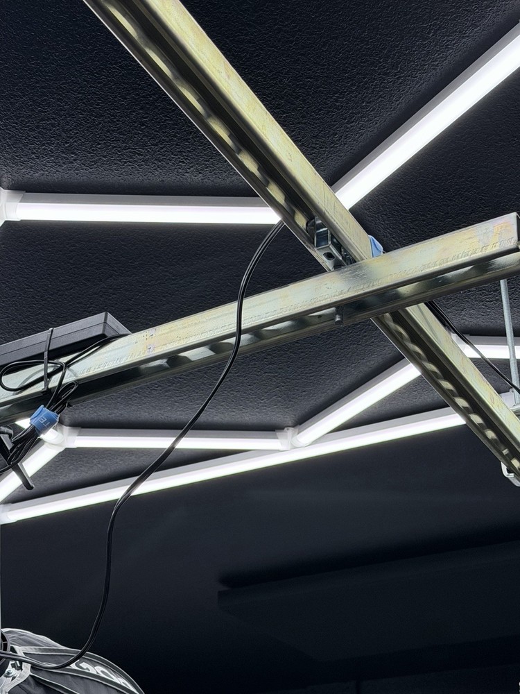 Custom Ceiling Mount Studio Rail System (Kit)