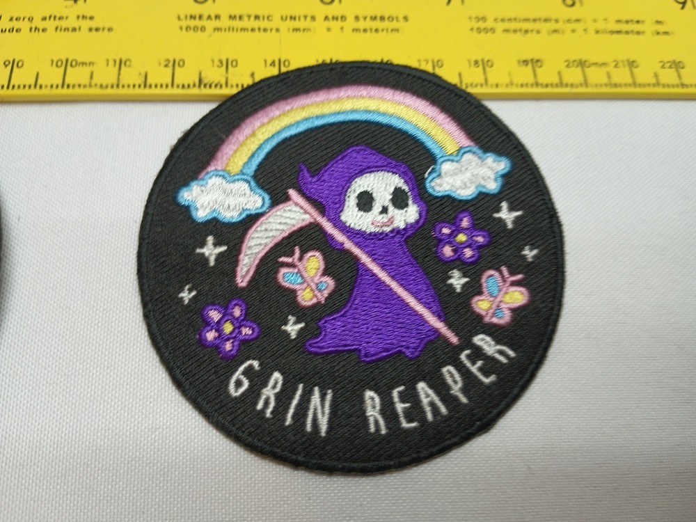6 Sew On jacket vest patches