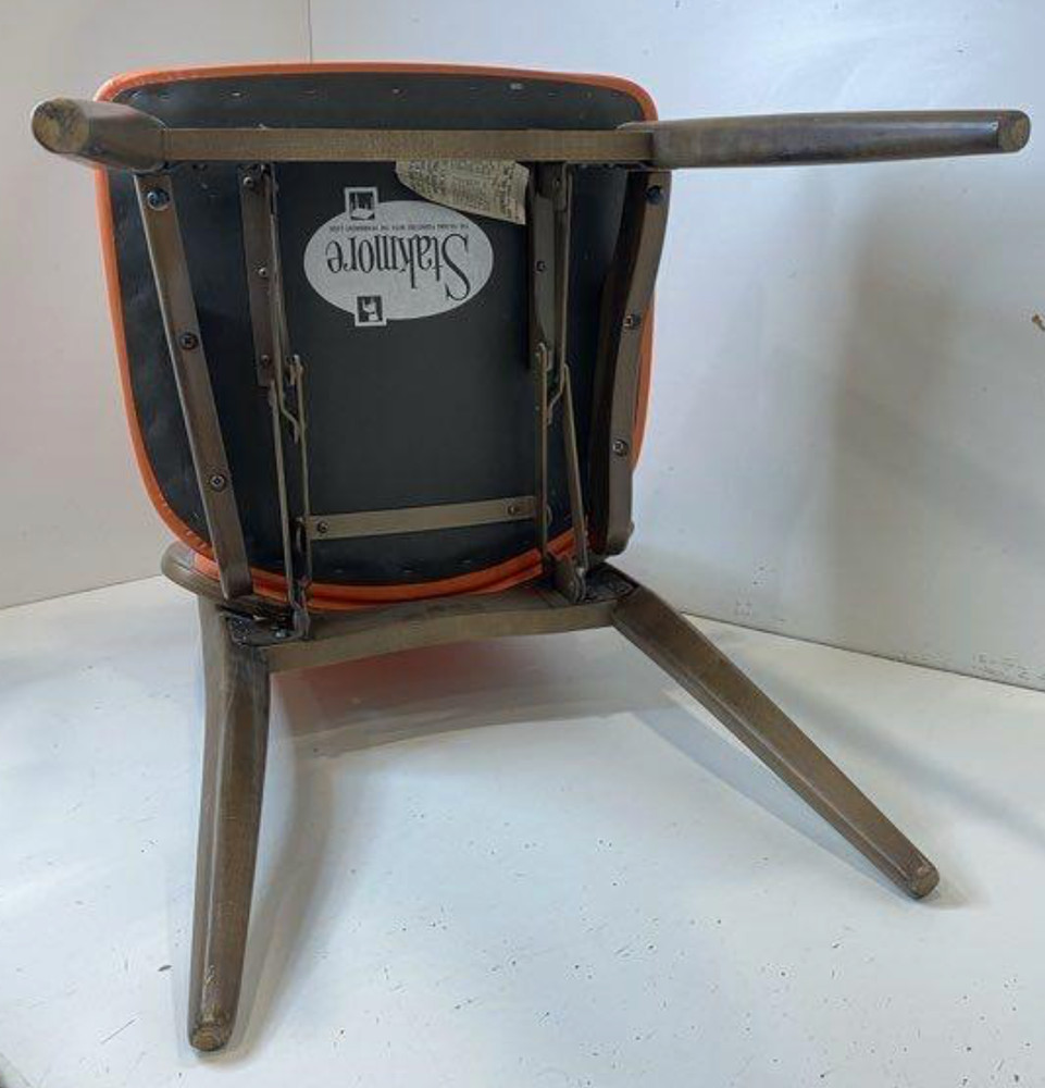 Vintage Stakmore Walnut Folding Chair (2)