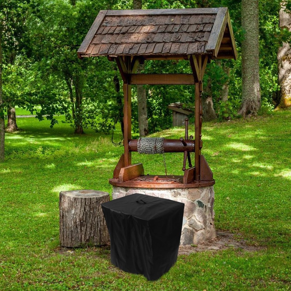 Large Waterproof Pump Cover with Drawstring for Garden Pool Filter Pump Equip...