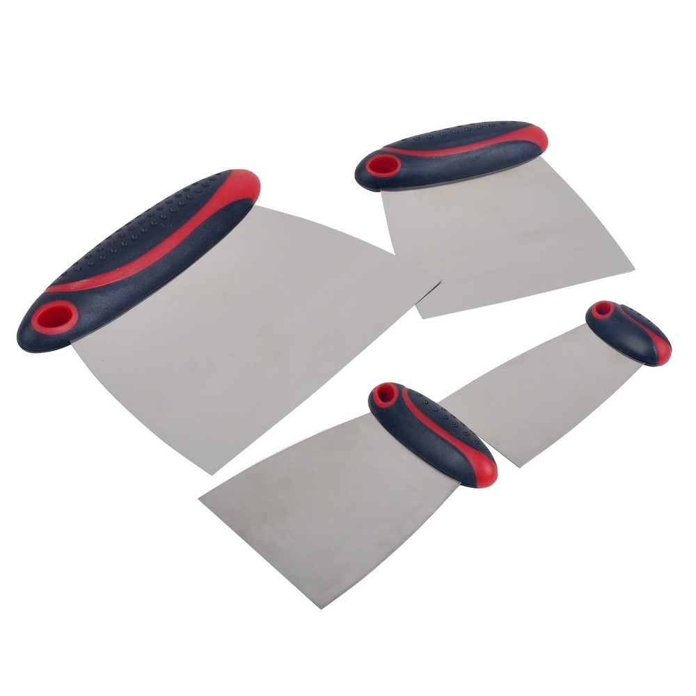4-PC Auto Body Filler Spreader, 2"-6" Spreader