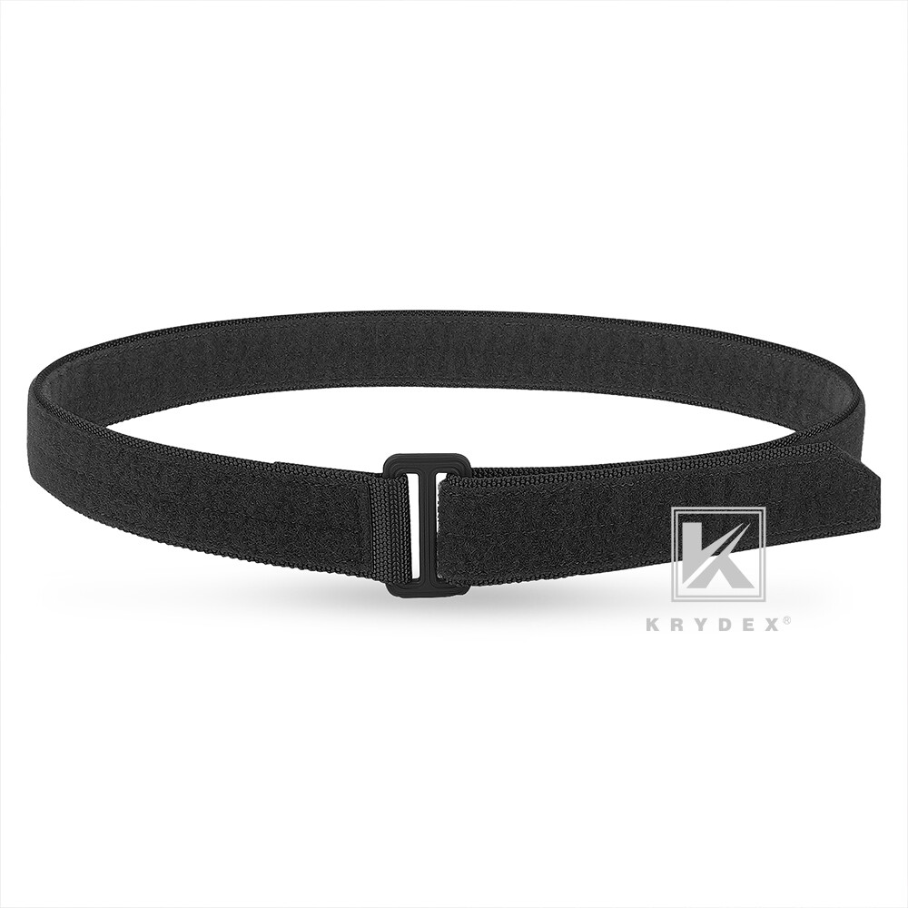 KRYDEX Tactical Base Belt Under Loop Inner Belt Concealed Carry 30"-49" Black
