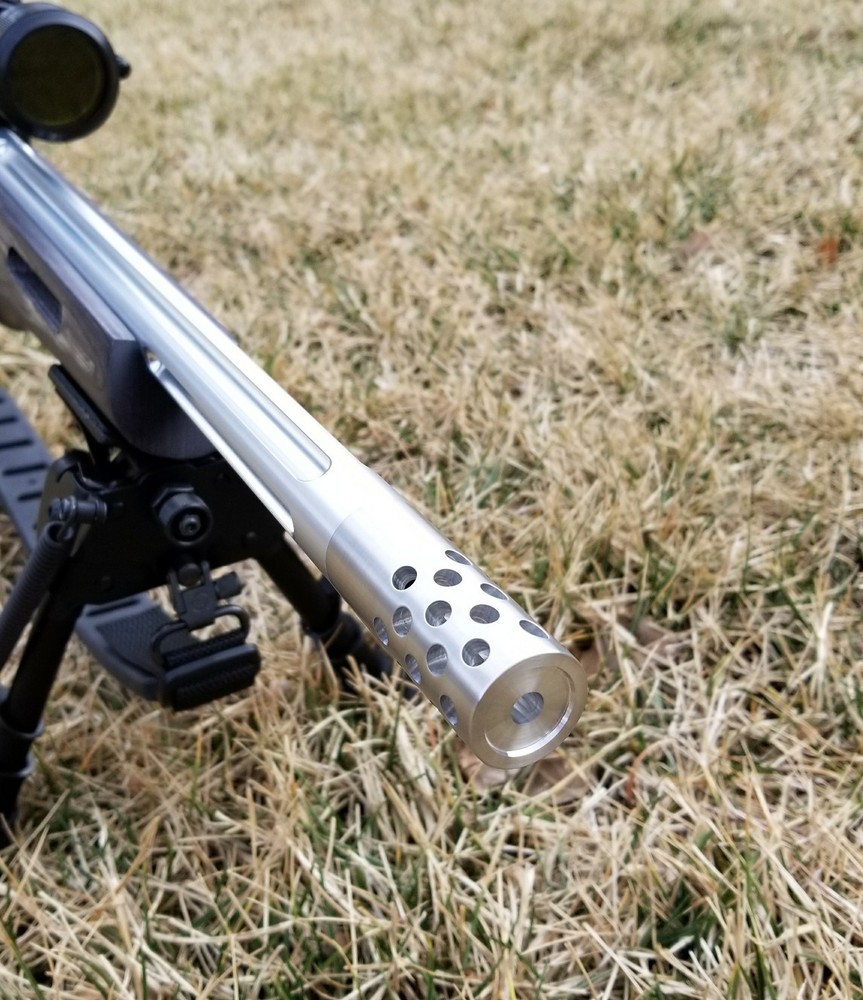 Ruger 10/22 Muzzle Brake/Compensator .920" O.D. 1/2-28 22LR