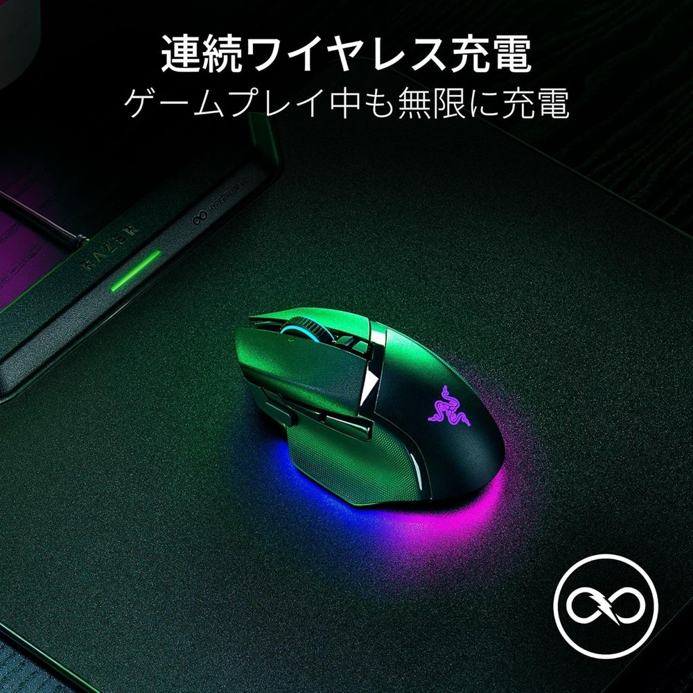 Razer HyperFlux V2 Hard Edition Gaming Mouse Pad Wireless Charging