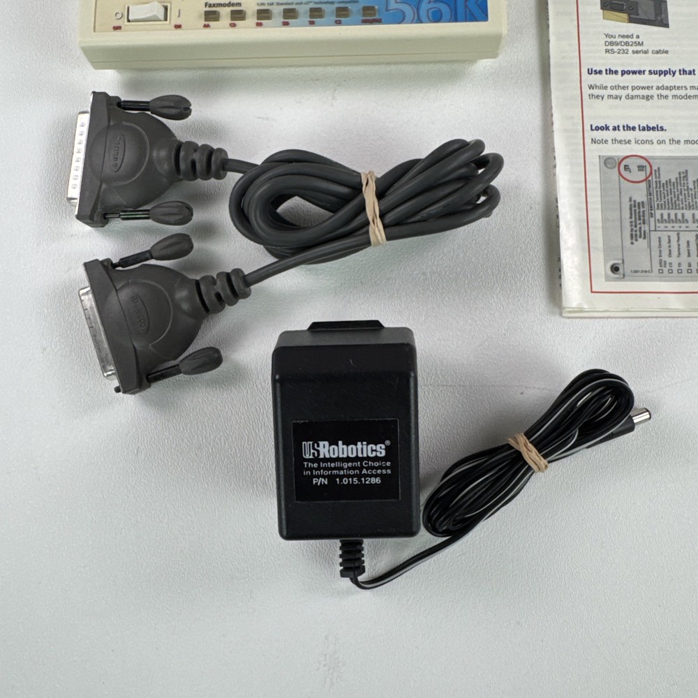 U.S. ROBOTICS 56K FAXMODEM USR5686D