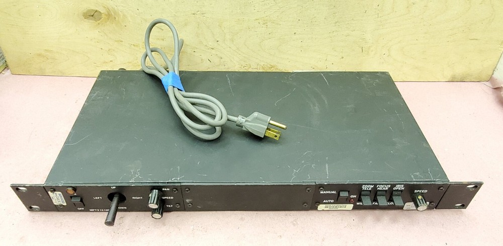 Pelco MPTV1510DT Joystick Control & MLZ6DT Rack Mount Camera Remote Control Unit