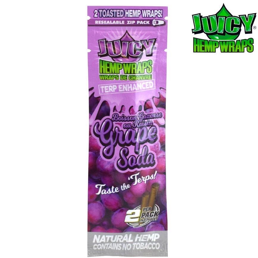 🤪 JUICY JAY GRAPE SODA TERP WRAPS 🔥 25 PACKS 🤑 2 WRAPS PER PACK 💯🤤💯🤤💯