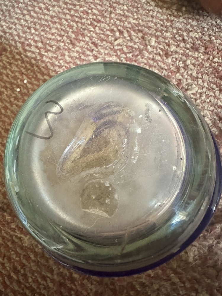 murano style vase