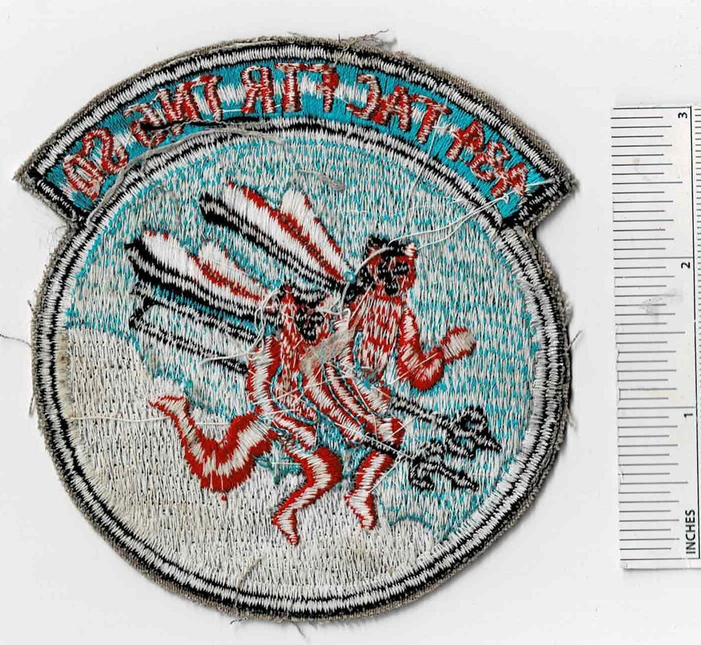 Vietnam War RED DEVILS 434th Tactical Fighter Squadron USAF US Air Force Patch