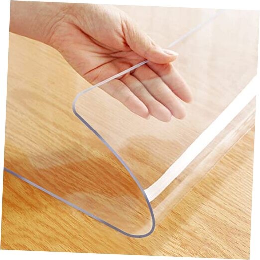 48x72" Wipeable Vinyl Cloths Pad for Rectangle 48" x 72" Clear1.5 Rectangle